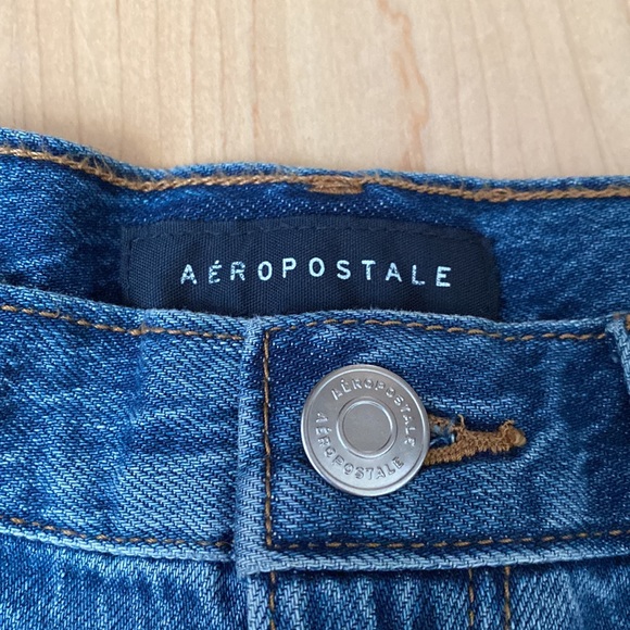 Jean shorts, size 2, blue Jean shorts ripped. - Picture 4 of 7